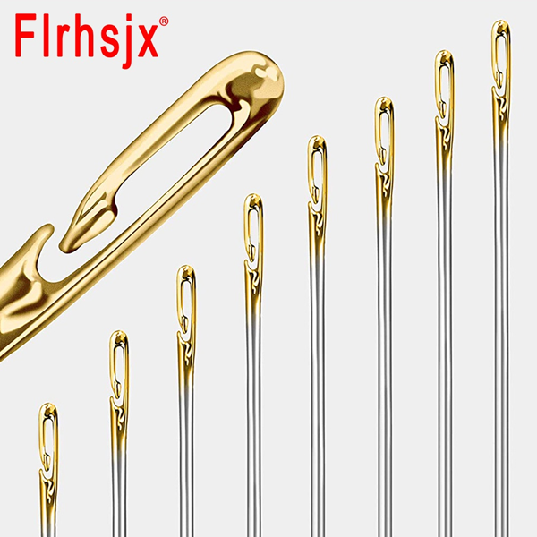 Sewing needle logo