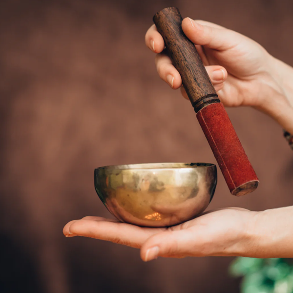 Singing bowl logo