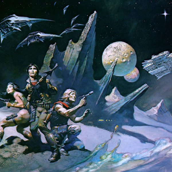 Space opera logo