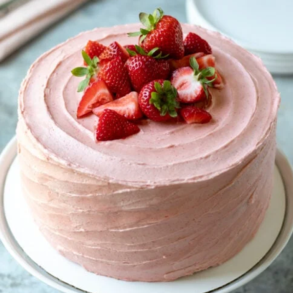 Strawberry cake