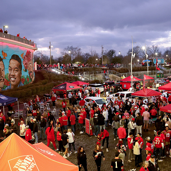 Tailgate party logo
