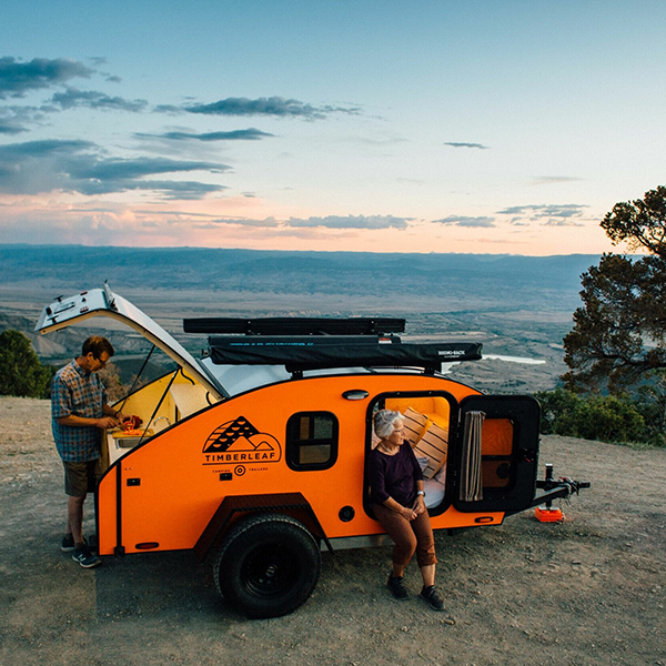 Teardrop trailer logo
