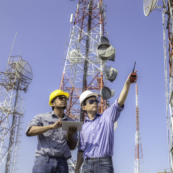 Telecommunications engineering logo