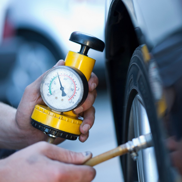 Tire maintenance logo