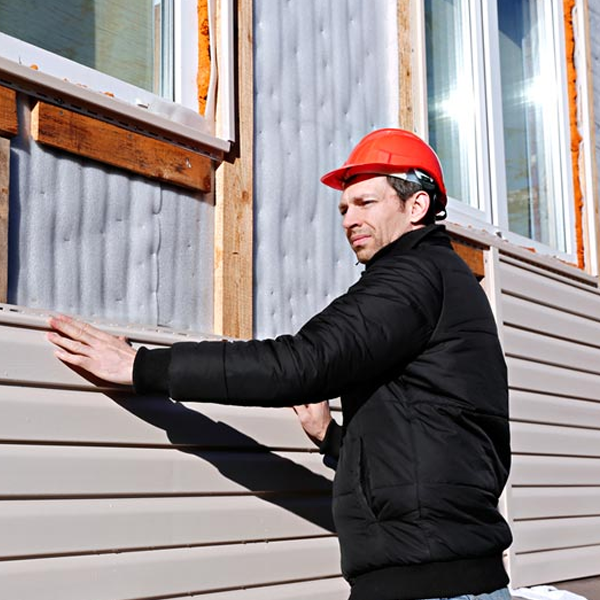 Vinyl siding logo