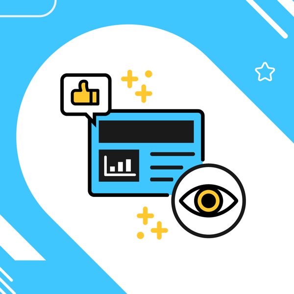 Visual communication logo