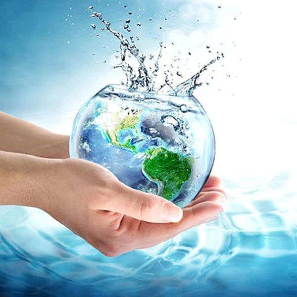 Water conservation logo