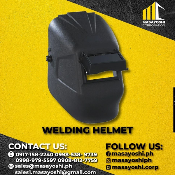 Welding helmet logo