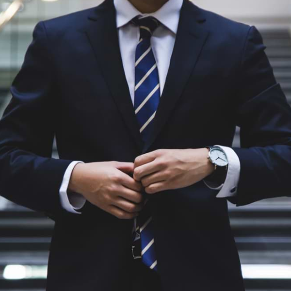White-collar worker logo