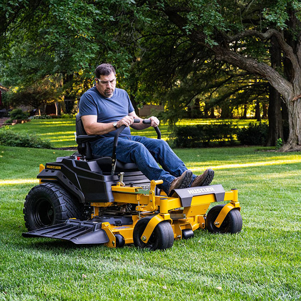 Zero-turn mower logo