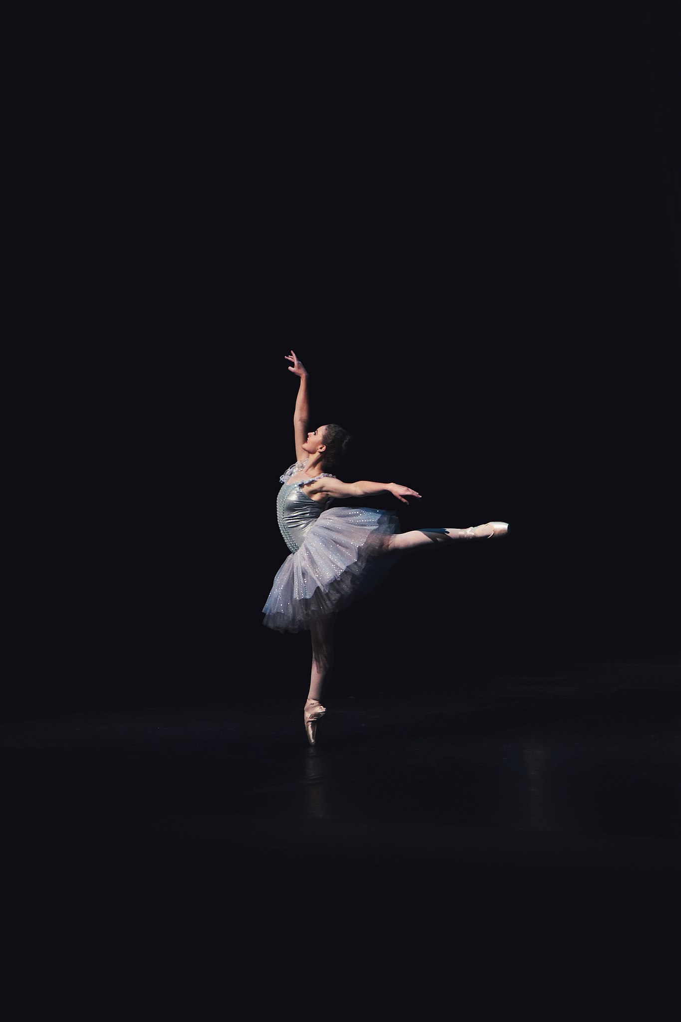 Ballet dancer logo