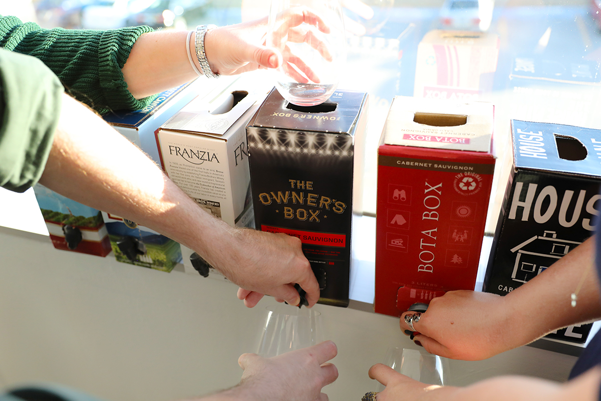 Box wine