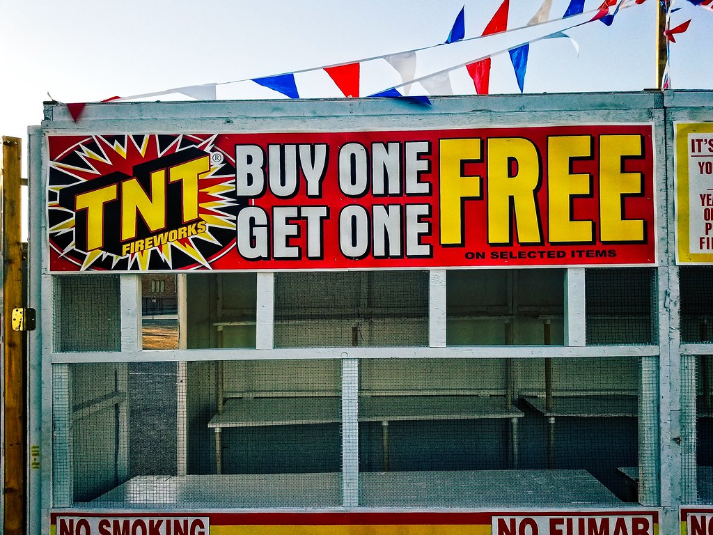 Buy one, get one free