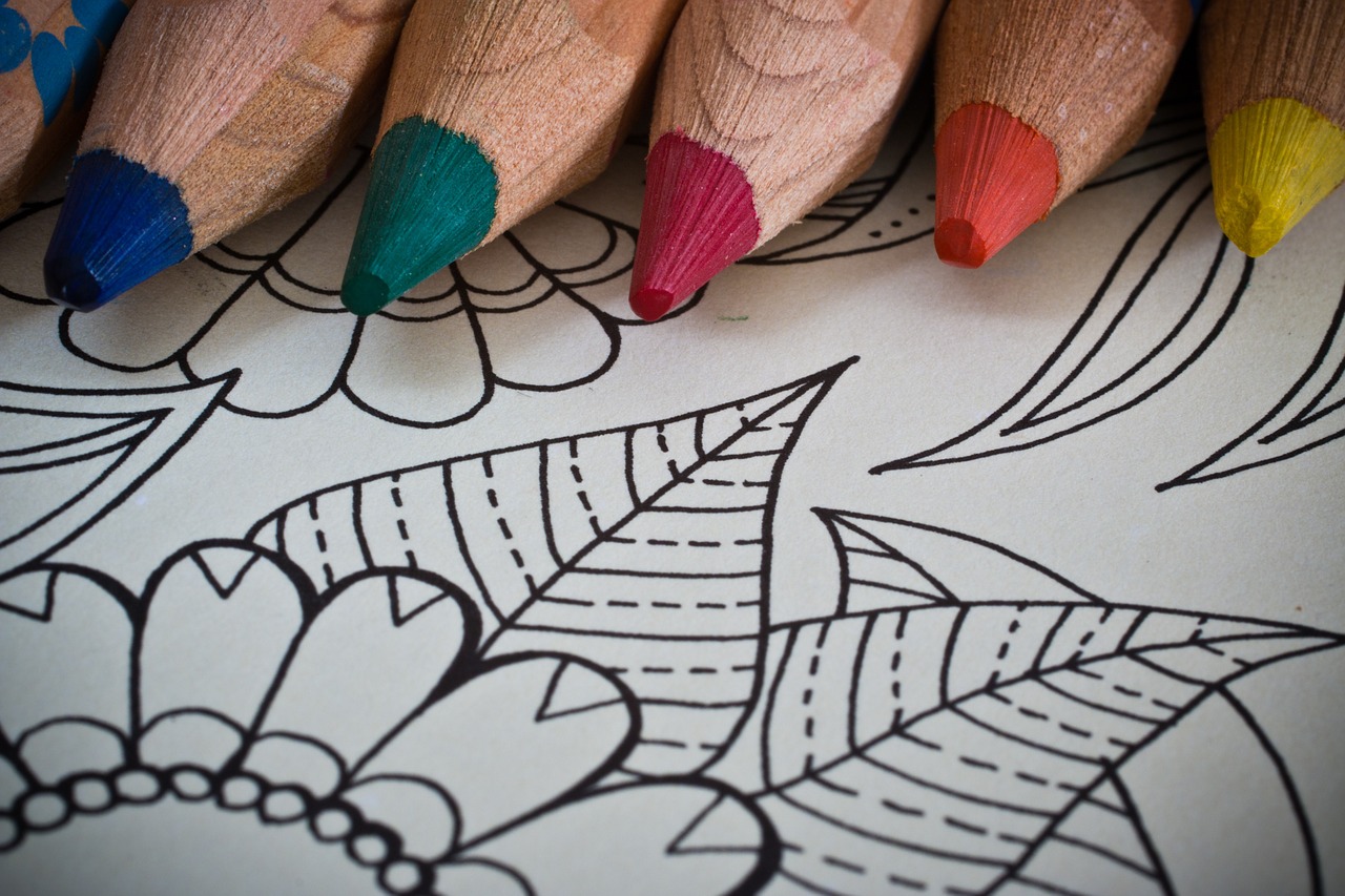 Coloring book logo