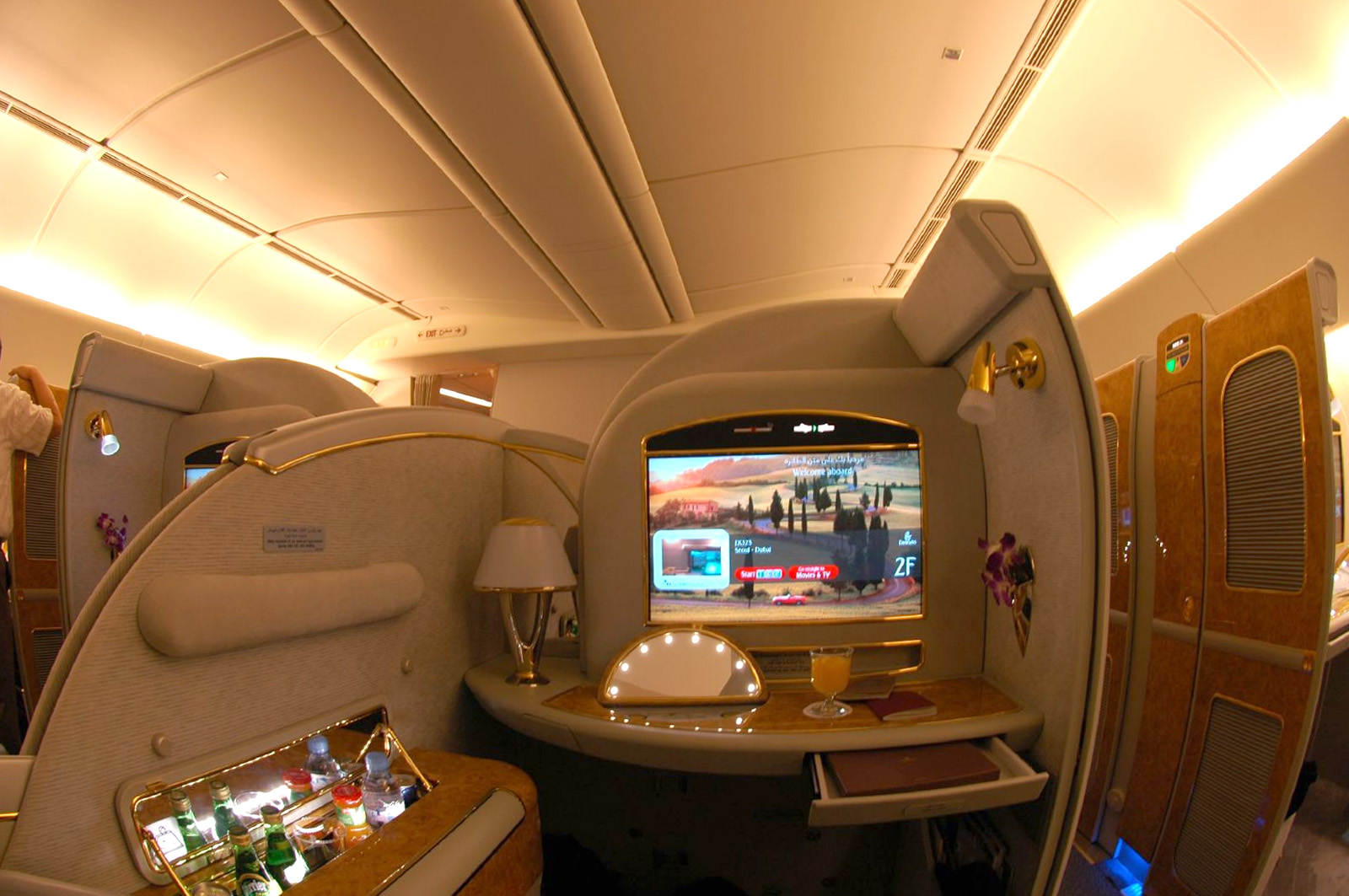First class travel
