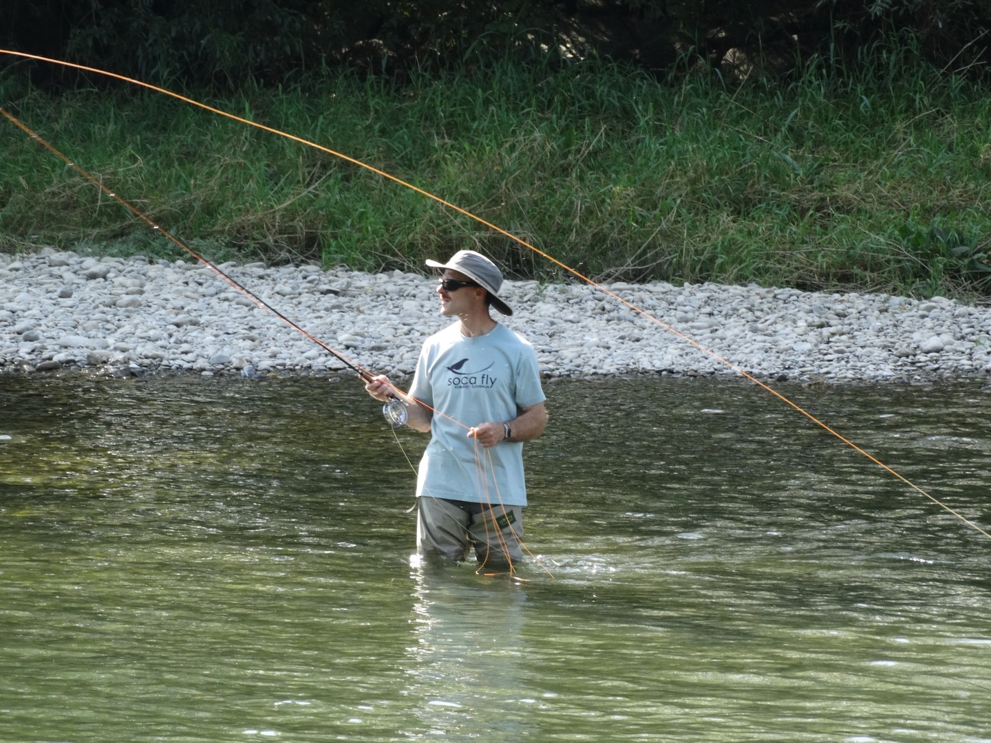 Fly fishing