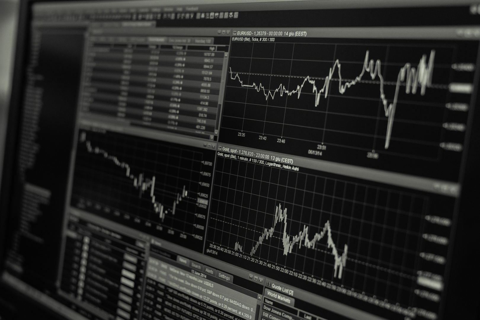 Foreign exchange market logo