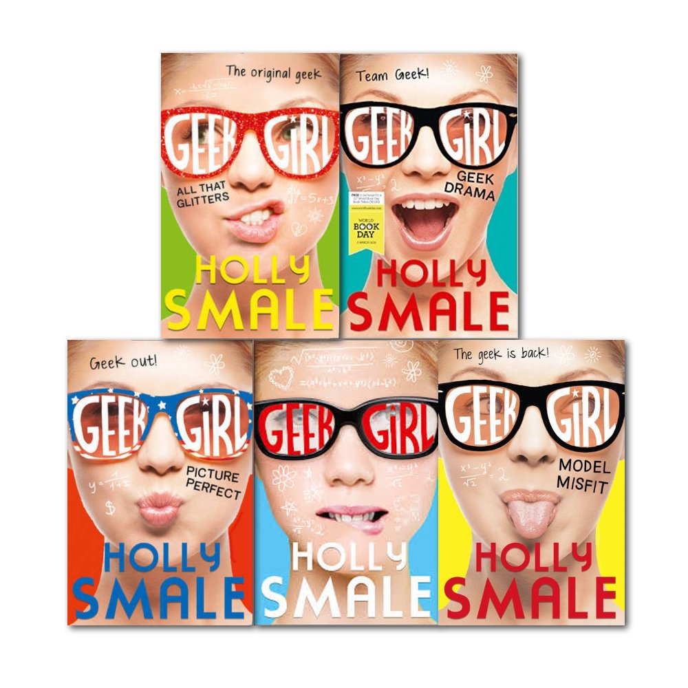 Geek girl logo