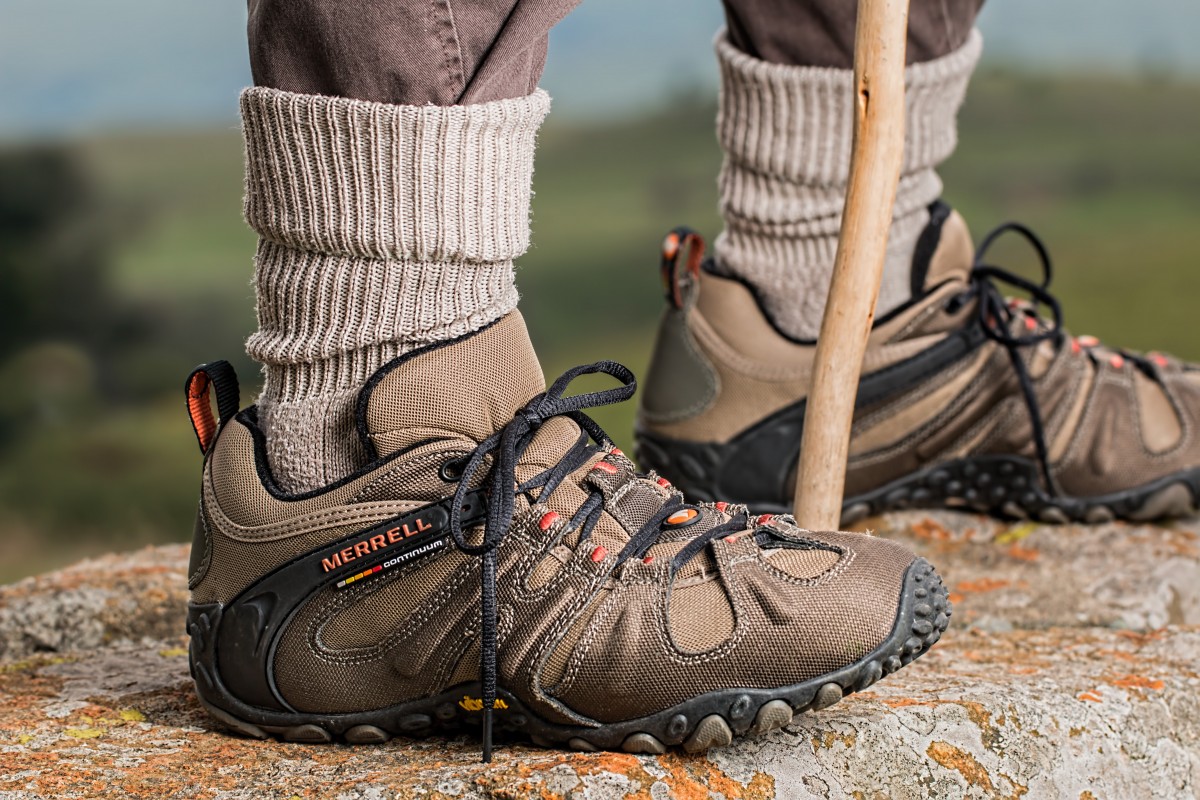 Hiking boot logo