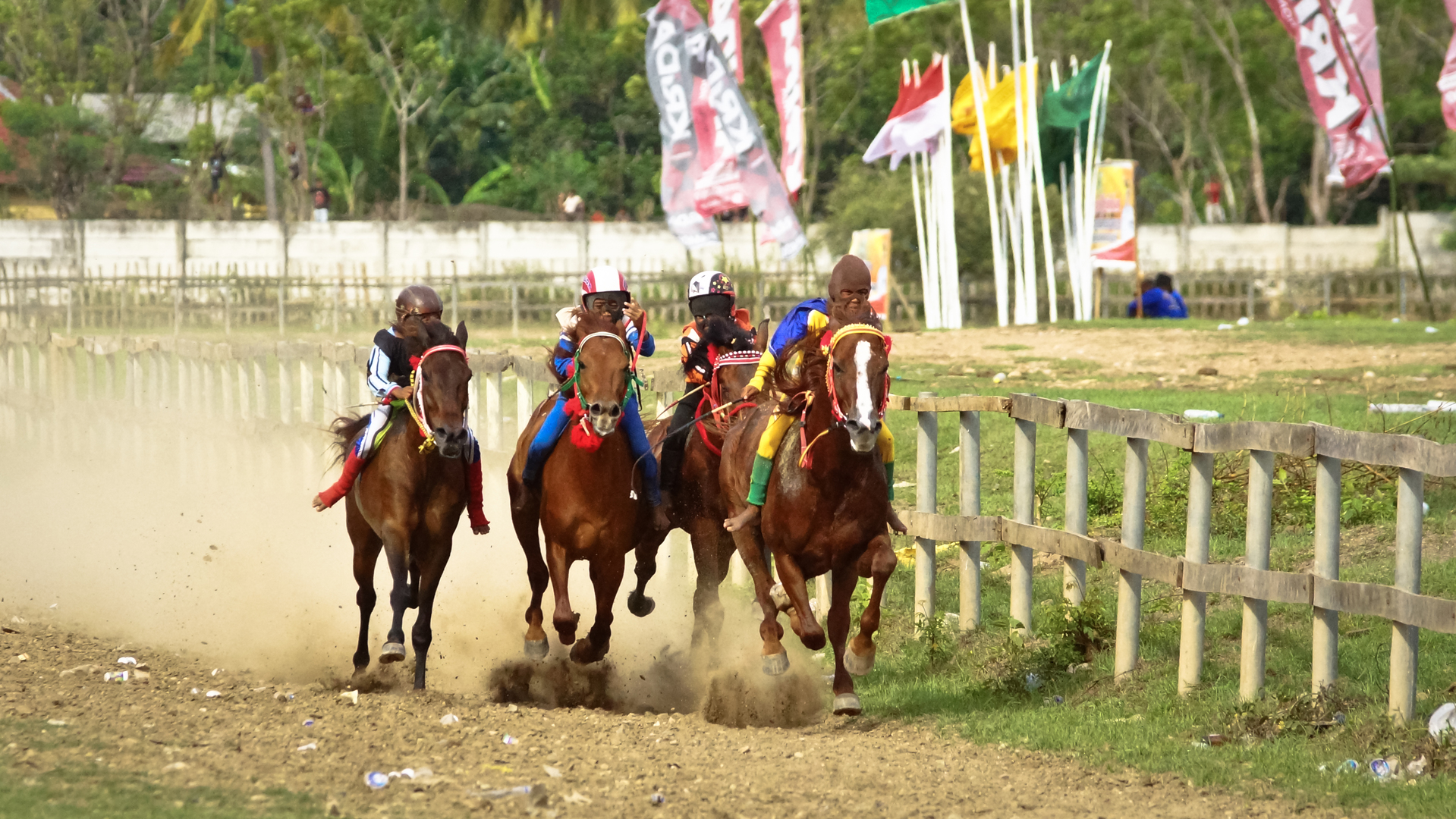 Horse racing logo