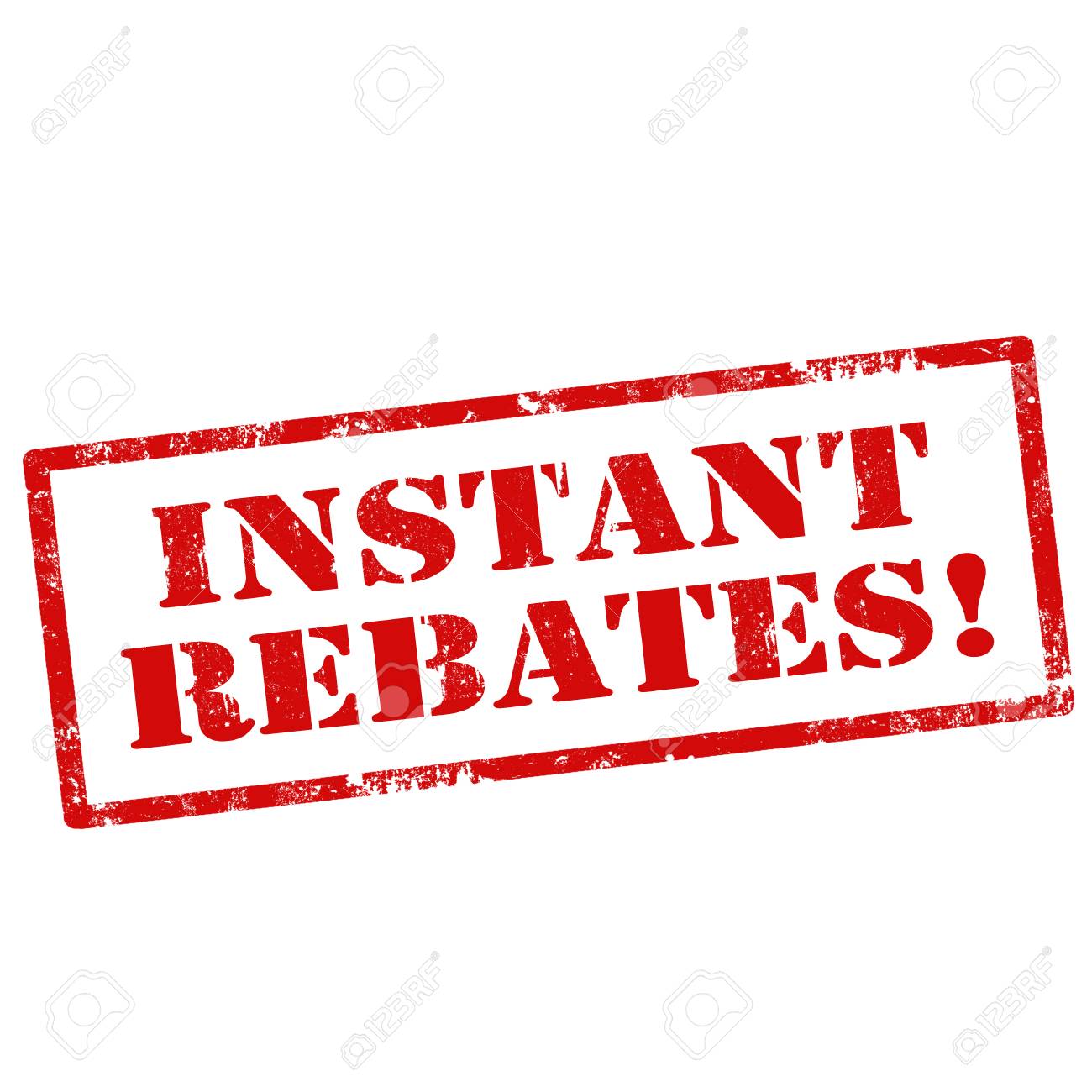 Instant rebate
