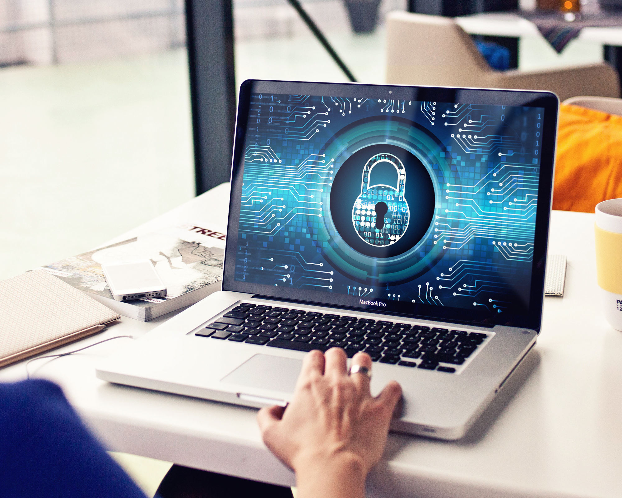 Internet security logo