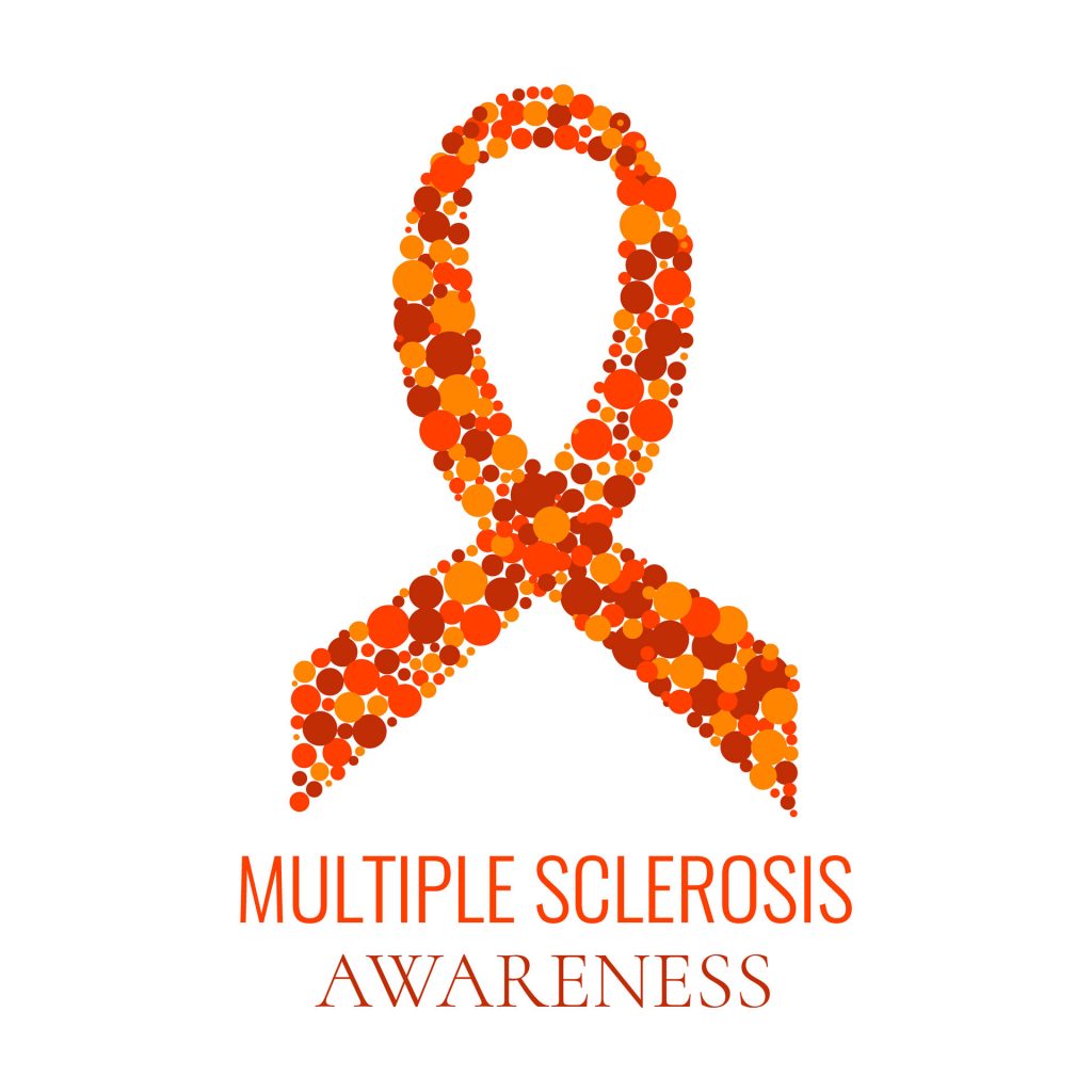 Multiple sclerosis awareness logo