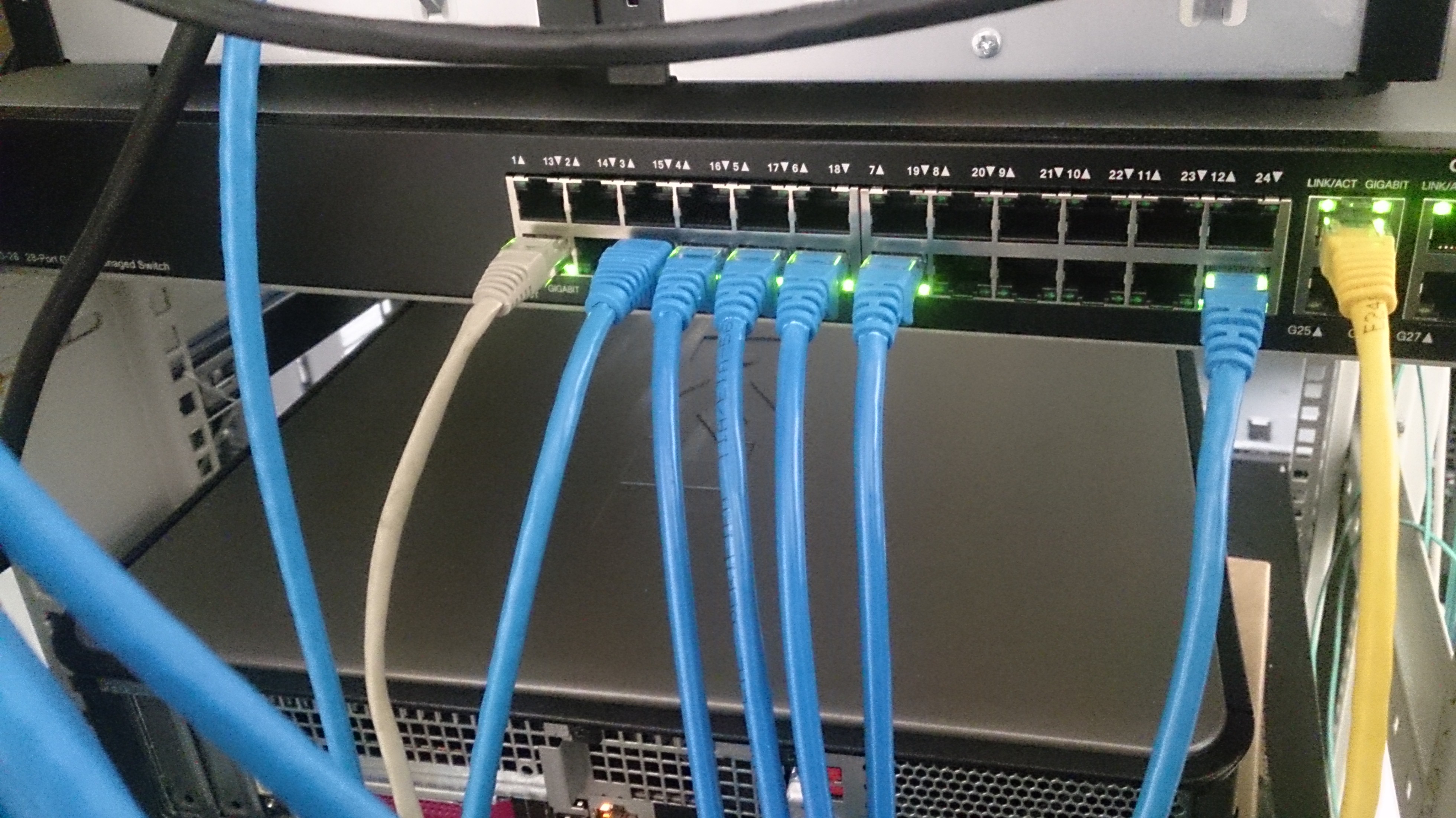 Network switch logo