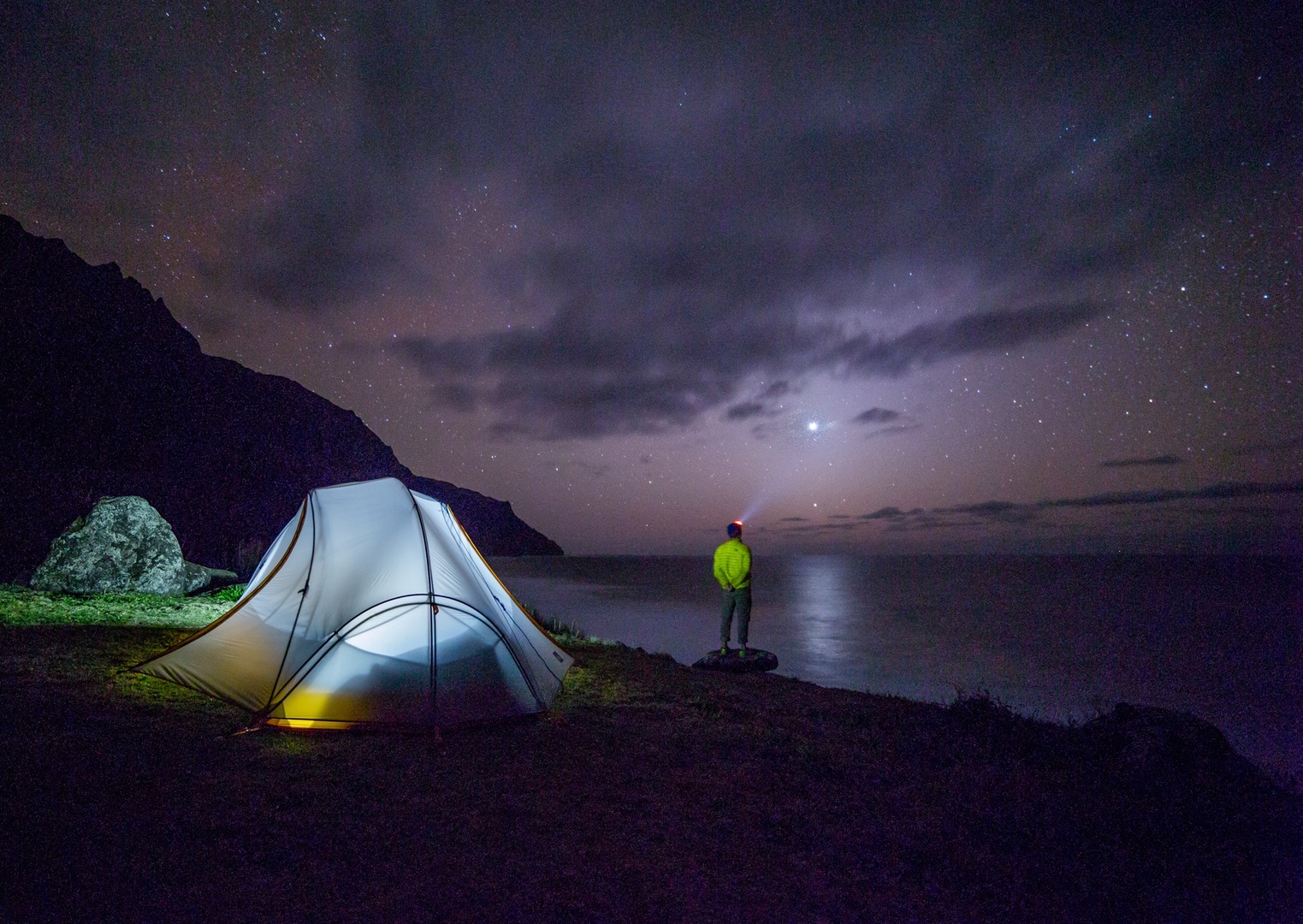 Night photography logo