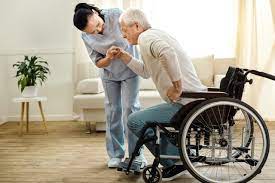 Nursing home care logo