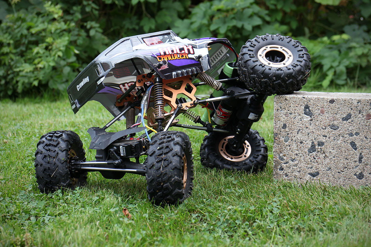 Radio-controlled car logo