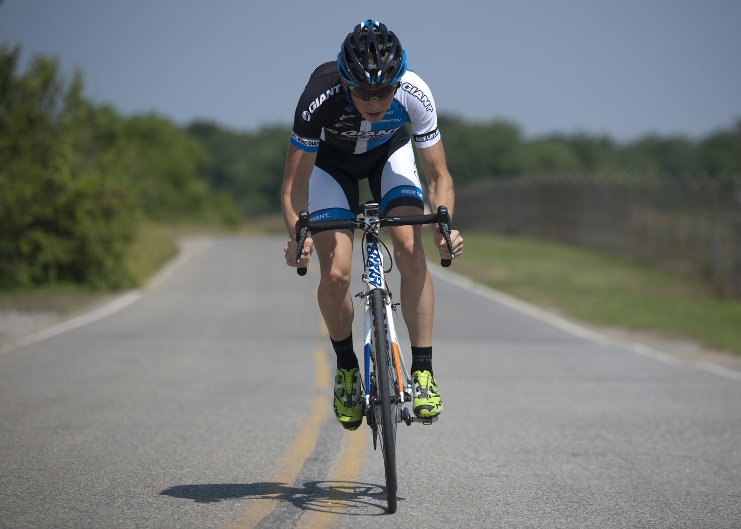 Road bicycle logo