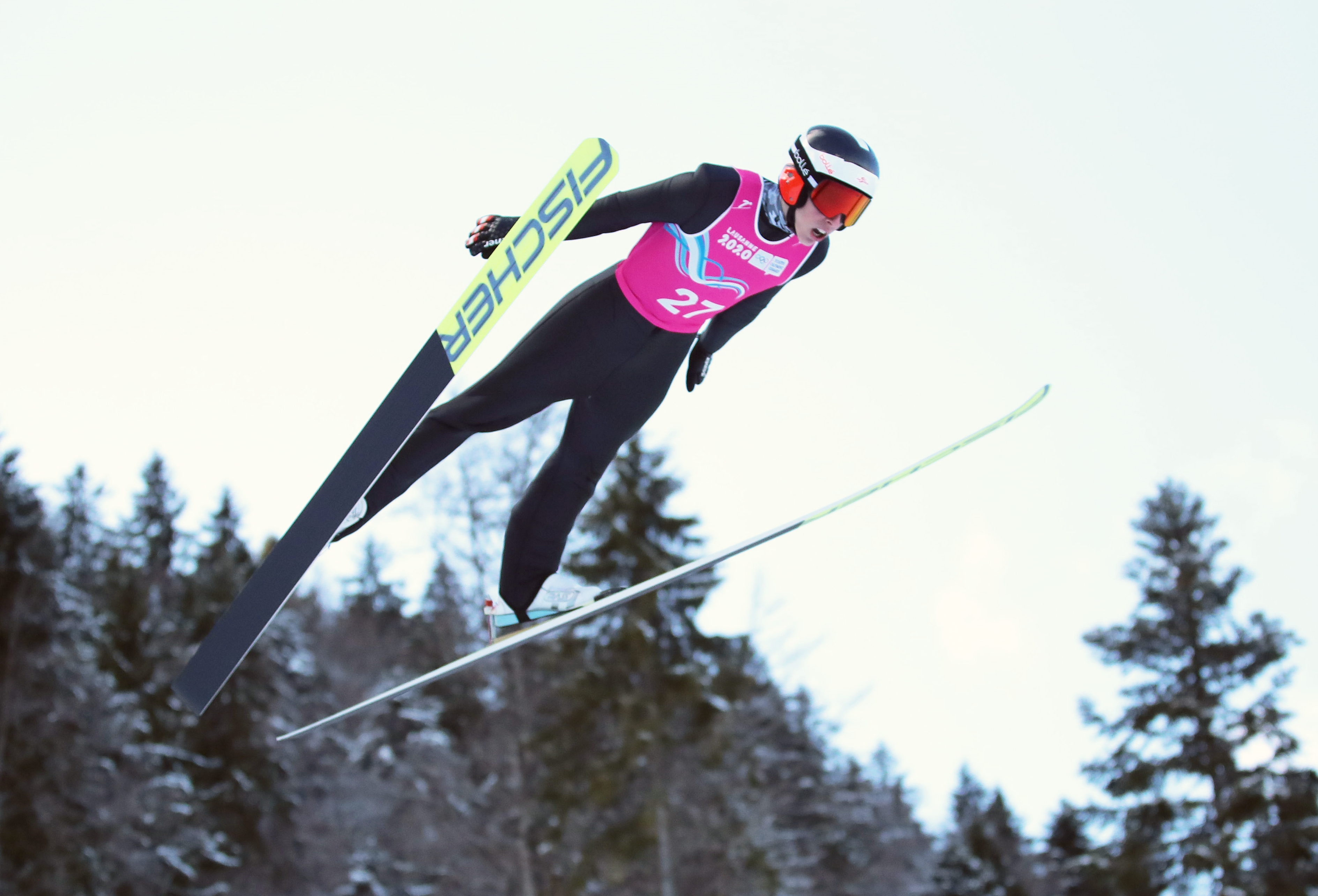 Ski jumping logo
