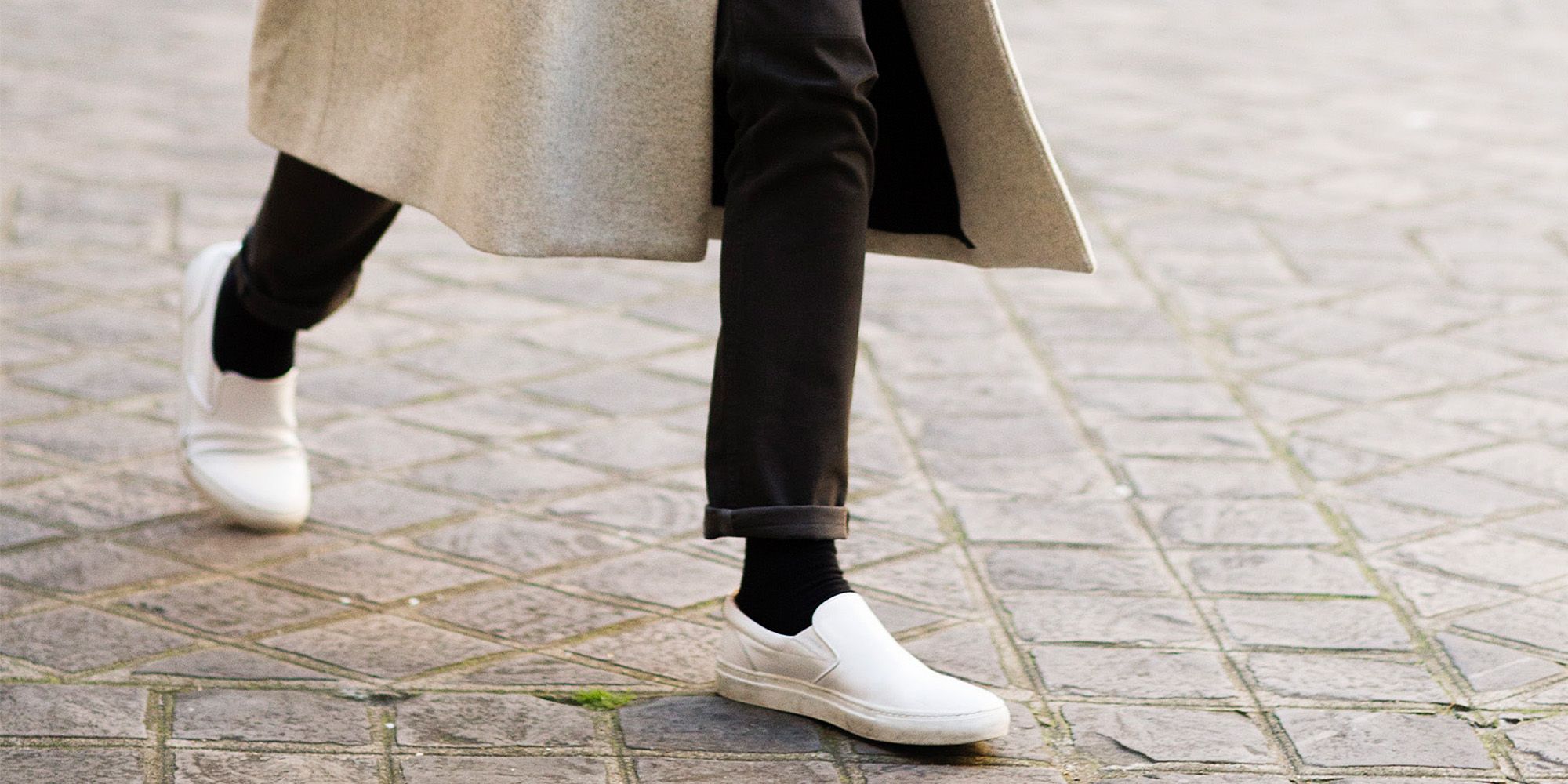 Slip-on shoe logo