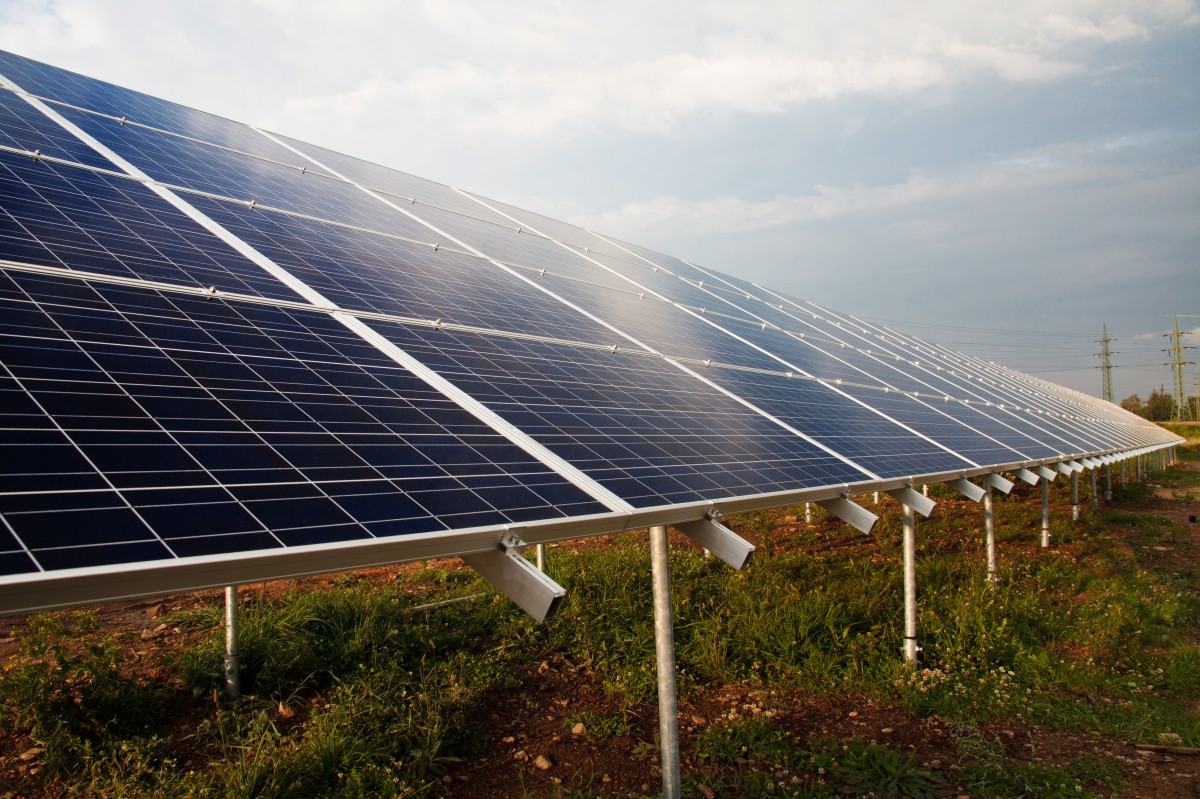 Solar panel logo