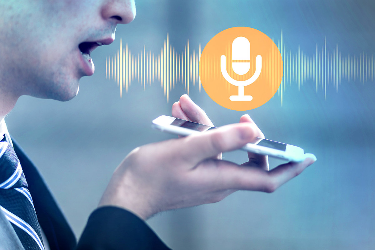 Speech recognition logo