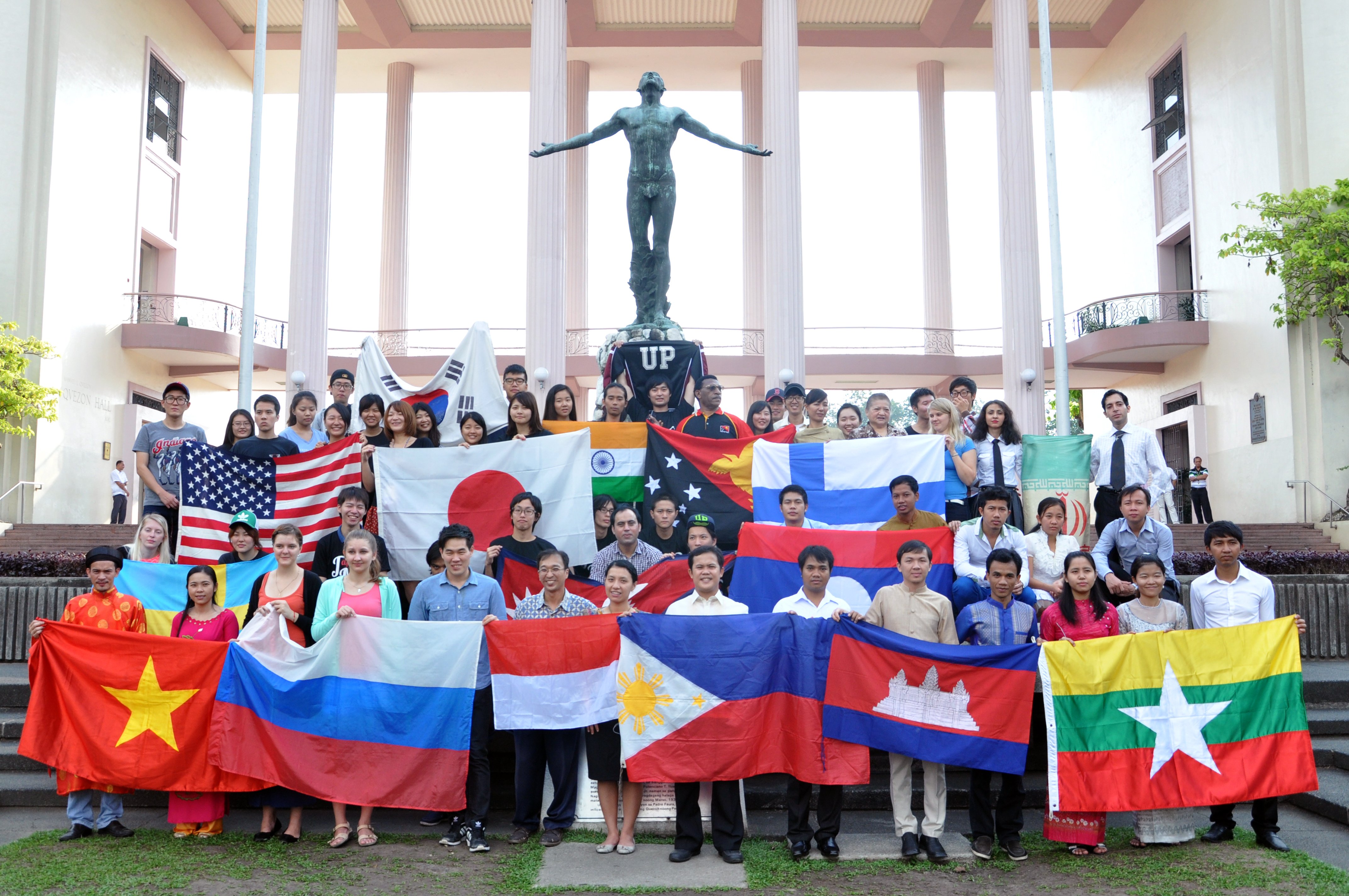 Student exchange program logo
