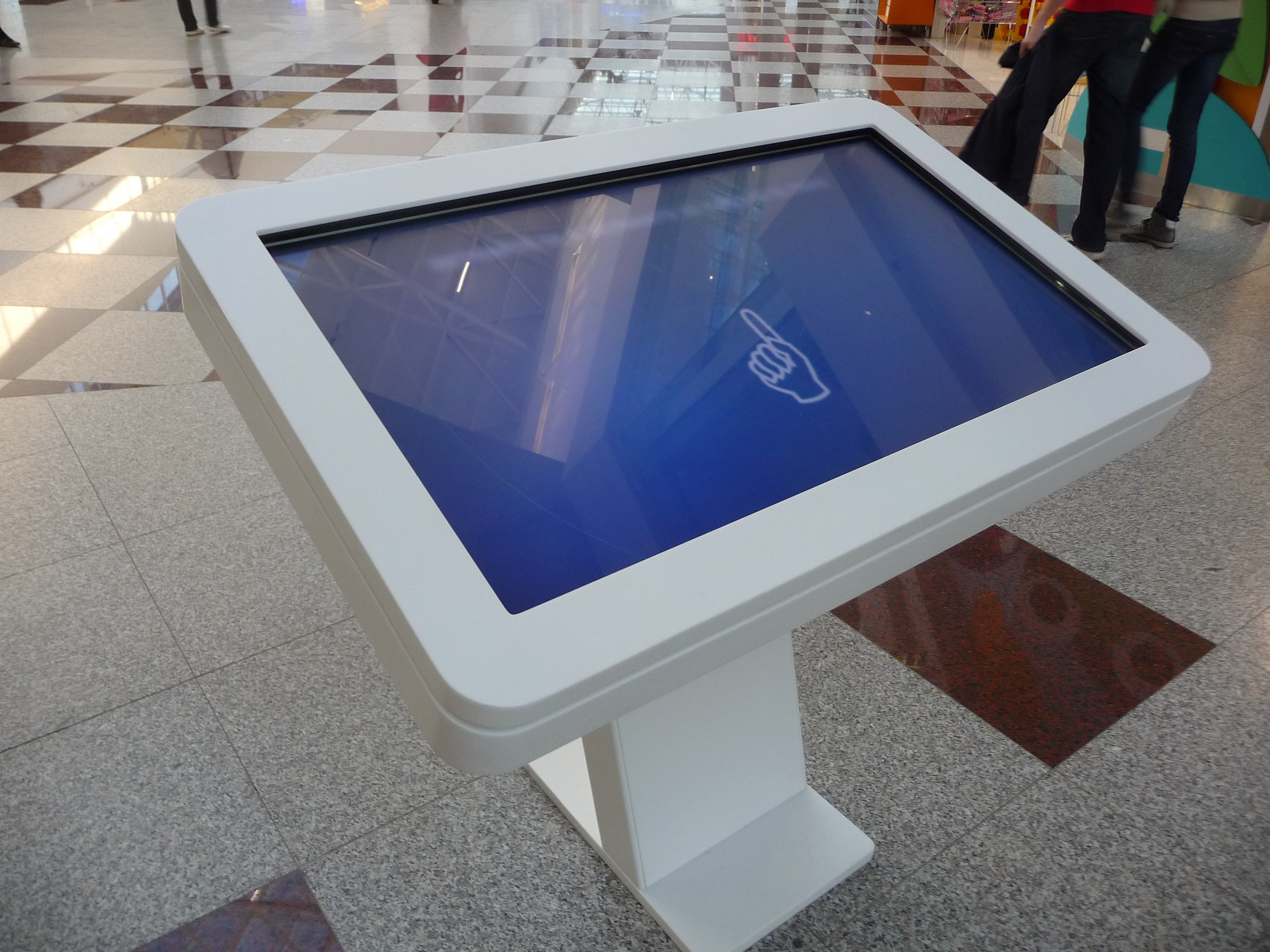 Touchscreen logo