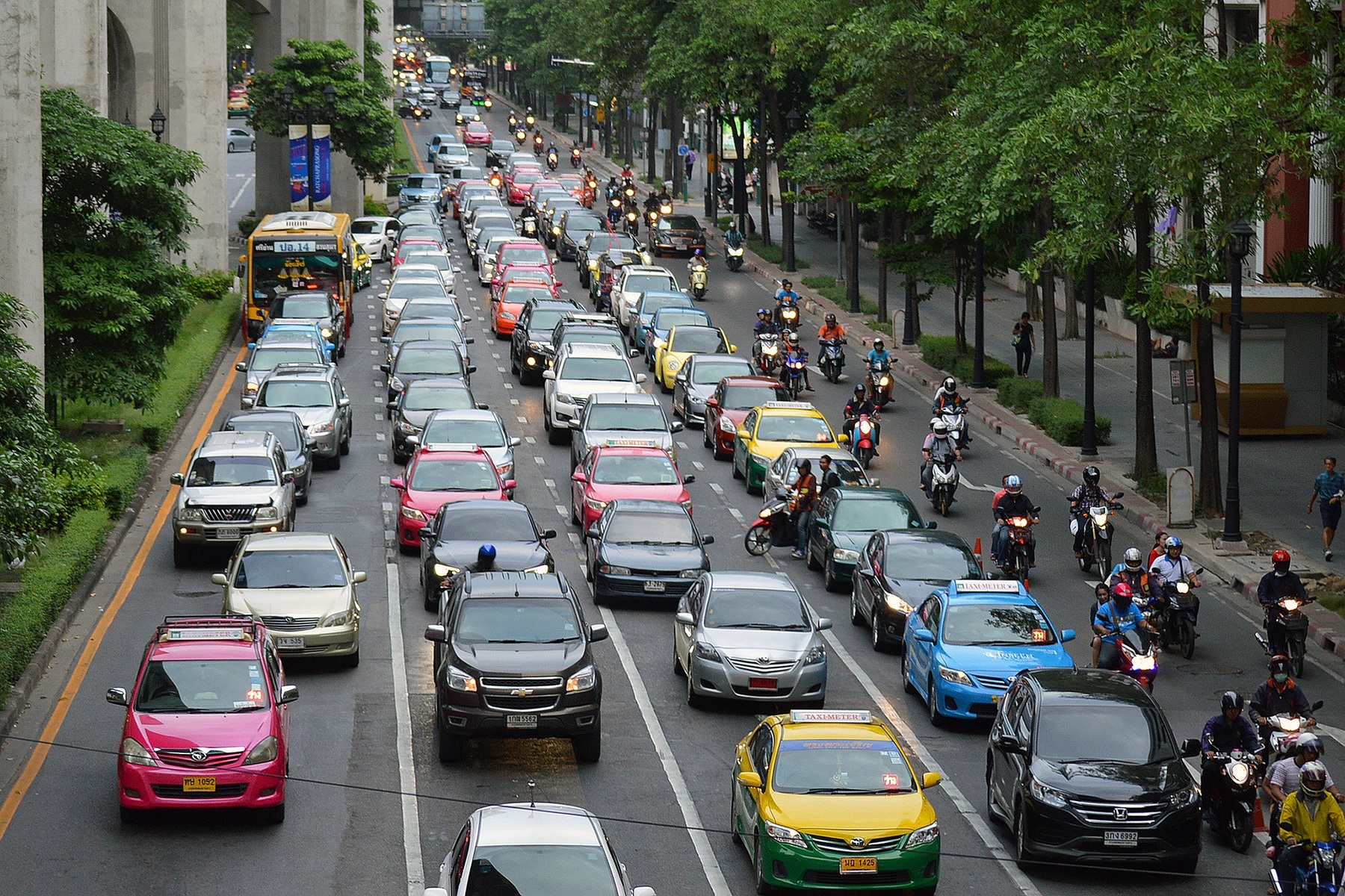 Traffic congestion logo