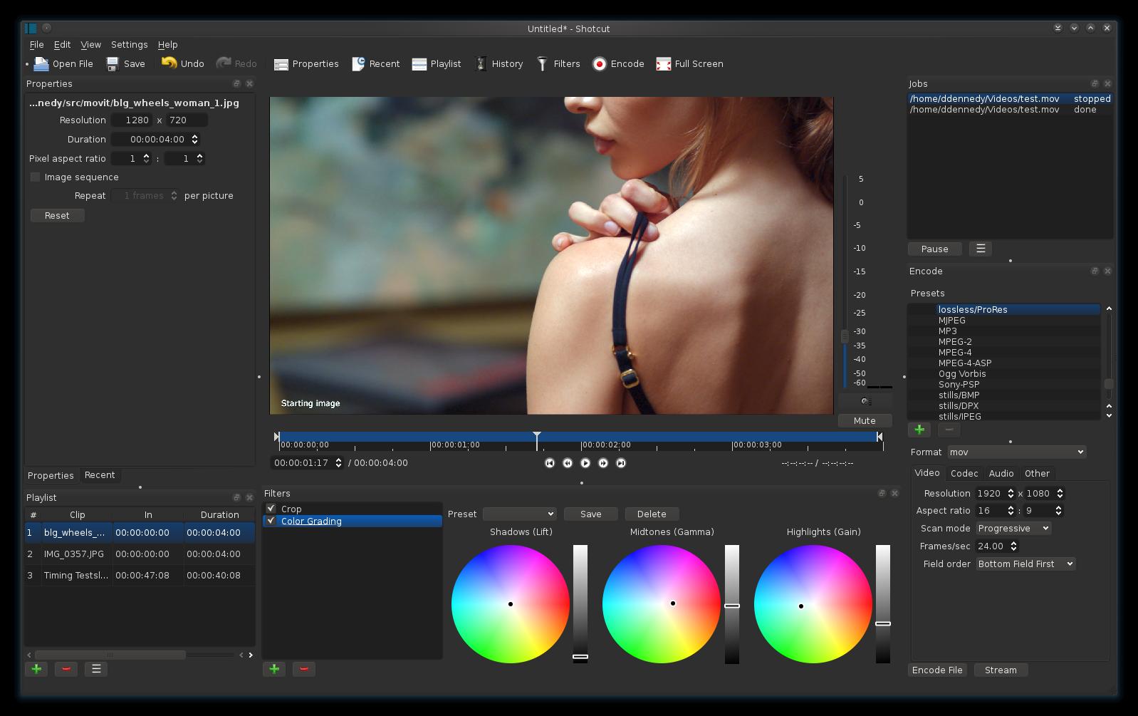 Video editing software