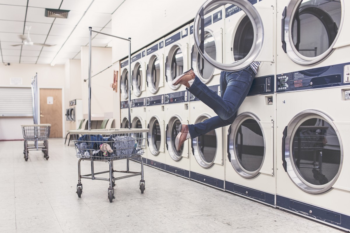 Washing machine logo