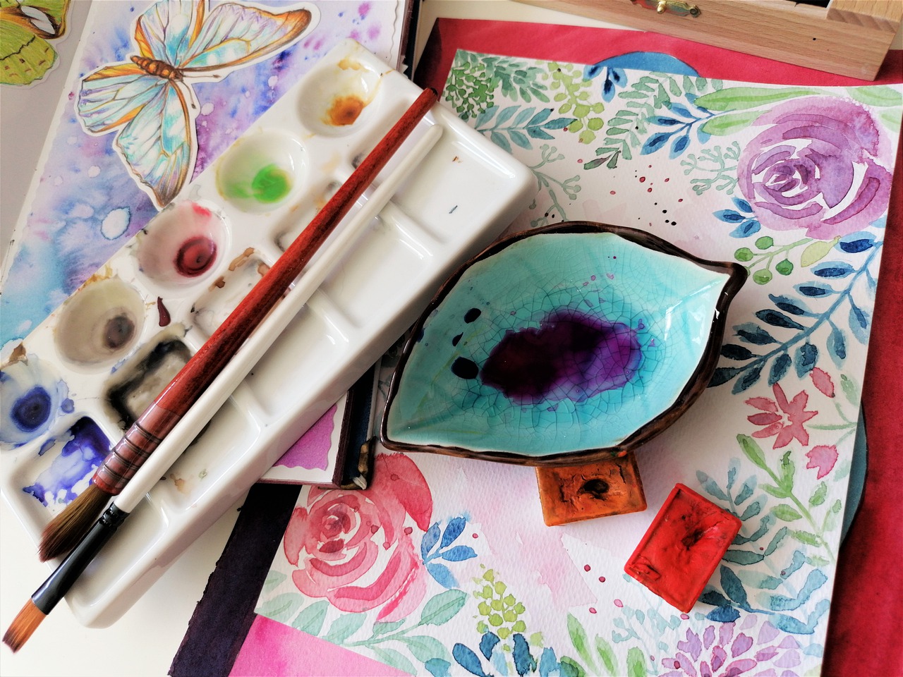 Watercolor painting