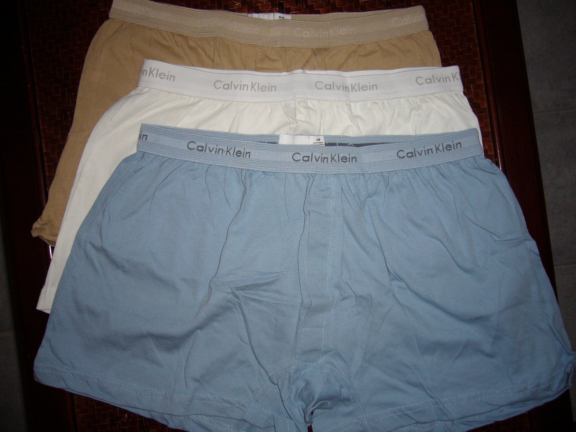 Boxer shorts logo