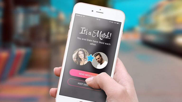 Online dating service logo