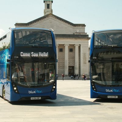 Bluestar (bus company) logo