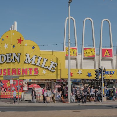 Golden Mile (Blackpool) logo