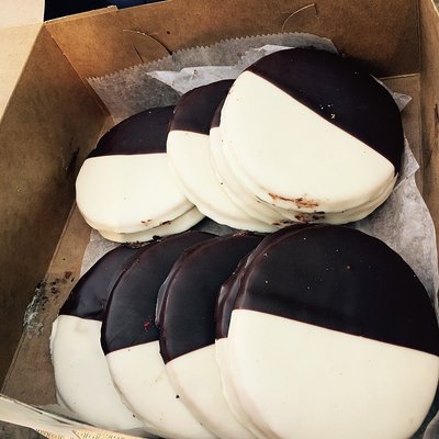 Black and white cookie