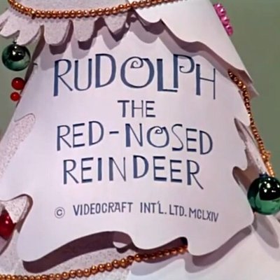 Rudolph the Red-Nosed Reindeer (TV special) logo