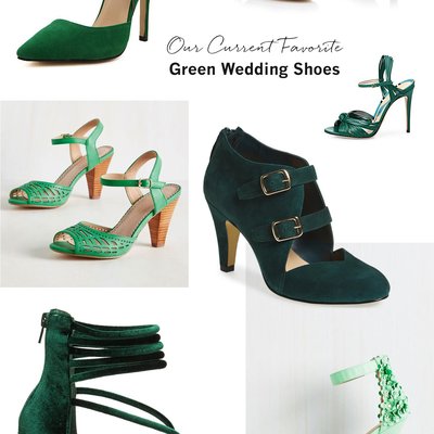 Green Wedding Shoes