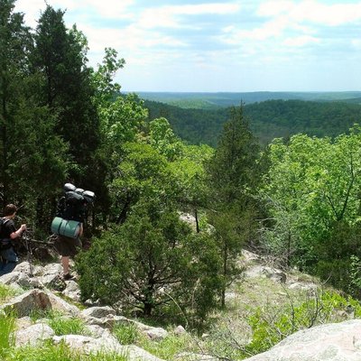 Ozark Trail (hiking trail) logo